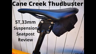 Cane Creek Thudbuster ST Seatpost Review [upl. by Zonda]