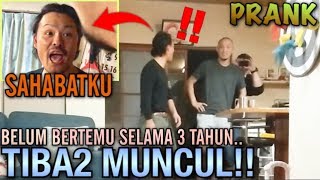 【NICE REAKSI】TIBA2 MUNCUL di RUMAH SAHABAT JEPANGKU [upl. by Aynatal]