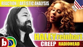 HALEY REINHART Creep Radiohead Acoustic Version  Reaction SUBS [upl. by Enirahtac254]