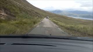 Bealach na Ba Part 2 Applecross Pass Summit to Tornapress [upl. by Anaillil961]