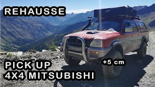 Je rehausse notre Pick Up 4x4 de 5 cm [upl. by Ardnasil]