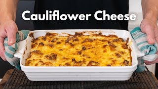 Creamy Cauliflower Cheese  The Perfect Christmas Side [upl. by Llij990]