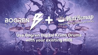 Convert your existing MIDI drums to Bogren Digital Krimh Drums [upl. by Reuben]