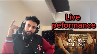 Reaction On Piya Piya Calling  Live Performance Jam  Coke Studio Pakistan  Season 15 [upl. by Arahat]