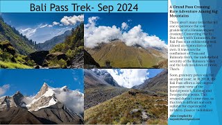 Bali Pass Trek September 2024 [upl. by Ecnerrot]