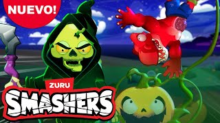 Jardines de Grim  SMASHERS En Español  Caricaturas para niños  Zuru [upl. by Eisdnyl549]