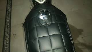 Honda CD 70 Dream  Getting Modifications  Non Tearable leather Covering Fuel Tank and seat amp RPM [upl. by Forrer312]