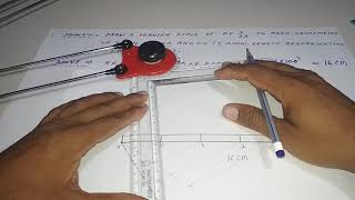 HOW TO DRAW A VERNIER SCALE IN HINDI [upl. by Kalb]