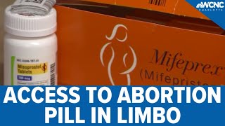 Access to abortion pill in limbo after competing rulings [upl. by Nahpets85]