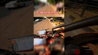 Abs vs supermoto speedtest 0100 topspeed automobile vlogs motovlogs bikers bikeshorts ktm [upl. by Plotkin]