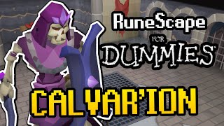 Calvarion EXTREMELY LOW RISK Guide 2024  LowMedHigh Level amp Budget Setup OSRS [upl. by Naejarual]