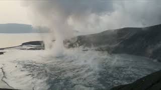 Surtseyan Volcano eruption Anak Krakatau [upl. by Nylorak224]