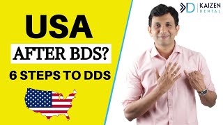 USA After BDS In 6 Steps DDS  Full Process 2024 [upl. by Signe466]