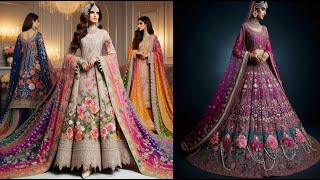 Bridal lehnga designs 2024Latest bridal lehnga design bridal collection lehnga design [upl. by Ardien973]