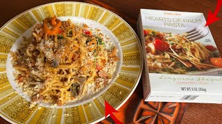 Trader Joes Hearts of Palm Pasta Recipe [upl. by Alanah]