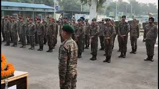 In a solemn wreathlaying ceremony pay homage to Braveheart NbSub Rakesh Kumarjammukashmir [upl. by Jacenta]