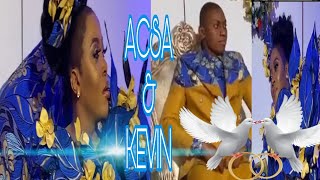 🔴ACSA OLANGI ampKEVIN ENCROYABLE ENTRÉE DE MARIÉS [upl. by Ervine959]