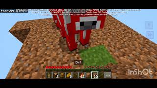 playing Minecraft with one block map ‘‘minecraft’’ [upl. by Aisayn]