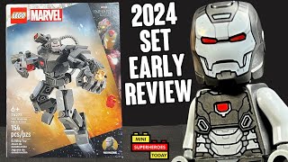 EARLY REVIEW 2024 LEGO War Machine Mech Armor Set 76277 [upl. by Zeret]