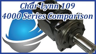 PHYSICAL COMPARISON OF CHARLYNN ®  EATON ® 109 4000 SERIES MOTOR TO FLUIDPOWERSHOP REPLACEMENT [upl. by Ylliw]