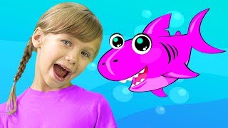 Baby Shark Song Nursery Rhymes for Children with New Baby Songs 2018 [upl. by Soni]