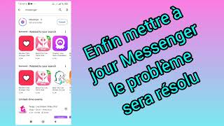 comment résoudre le problème denvoi de message impossible sur Messenger [upl. by Izogn]