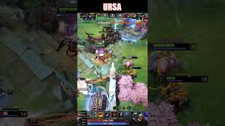 2200 Golds In 42 Seconds Ursa Like this Very much dota2 dota2hihgtlights rampage [upl. by Akanke290]