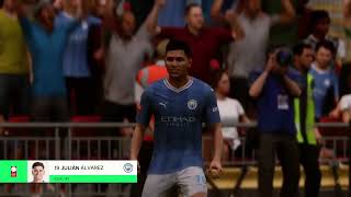 😮MARTINELLI VS MAN CITY👀FC24 [upl. by Tacita]