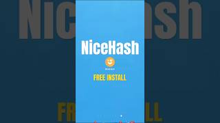 How to Install NiceHash on android amp ios [upl. by Walston]