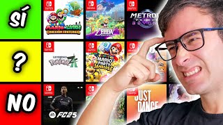 ¿Qué Juegos Compraré este 2024 para mi Nintendo Switch [upl. by Joacima769]