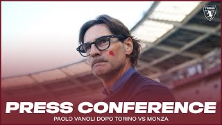 TORINOMONZA  PRESS CONFERENCE MISTER VANOLI🎙️ [upl. by Jacobina]