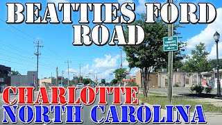 Beatties Ford Road  Charlotte  North Carolina  4K Street Drive [upl. by Atauqal947]