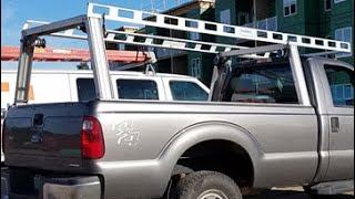 System One ITS Contractor Rig Pickup Truck Ladder Work Utility Racks [upl. by Queston]