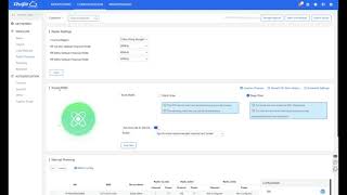 Ruijie Cloud 1click WiFi Radio Optimization LIVE Demo [upl. by Crystie]