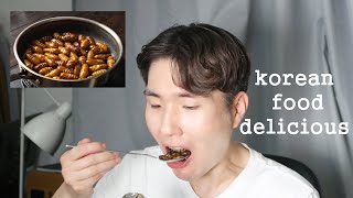 Do you know korean food beondegi it is a bug [upl. by Laenaj]