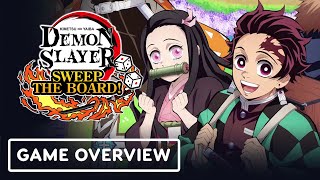 Demon Slayer Kimetsu no Yaiba Sweep the Board  Official Game Overview Trailer [upl. by Doralin]