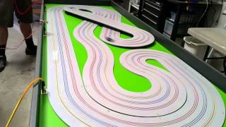 HO Slot car fun with Viper Jets [upl. by Bellina106]