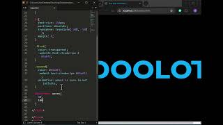 Wave animation in text  html css [upl. by Philo81]