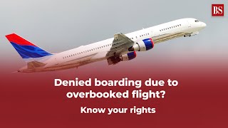 Denied boarding due to overbooked flight Know your rights  Airline Tickets  Travel  News [upl. by Matelda]