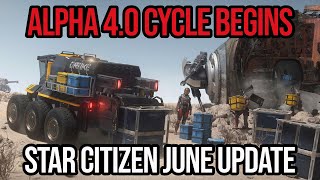 Star Citizen June Update  MASSIVE CARGO CHANGES  Alpha 40 Cycle Begins [upl. by Kippie880]