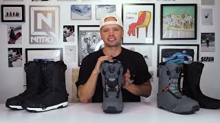 2024 Nitro Profile TLS Step On Snowboard Boot [upl. by Lihp]