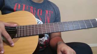 HERO  ENRIQUE IGLESIAS  GUITAR CHORDS LESSON [upl. by Nonie]