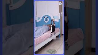 Bed rail help you get up easy to use for elderly elderlycare rehabilitation elderlycare [upl. by Sybille192]