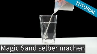 Wasserabweisender Sand selber machen  Magischer Sand  MAGIC SAND selber machen  Aqua Sand [upl. by Airual492]