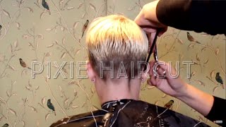 SHORT PIXIE HAIRCUT WITH RACHEL [upl. by Zorana]