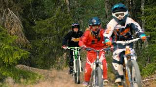 Cykla downhill i Lofsdalen [upl. by Haggerty]