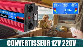 LE MEILLEUR CONVERTISSEUR DE TENSION 1224V À 220V  ETREPOW [upl. by Jepson]