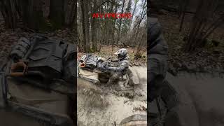 Прохватываем кабаньку 🤘🏻 atv offroad brp mud yamaha stels aodes [upl. by Ueihttam467]