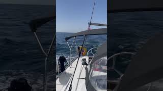 when cruising with a sailboat in the aegeansea sounds [upl. by Joan]