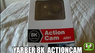 YARBER 8K AR01 ActionCam [upl. by Ace921]